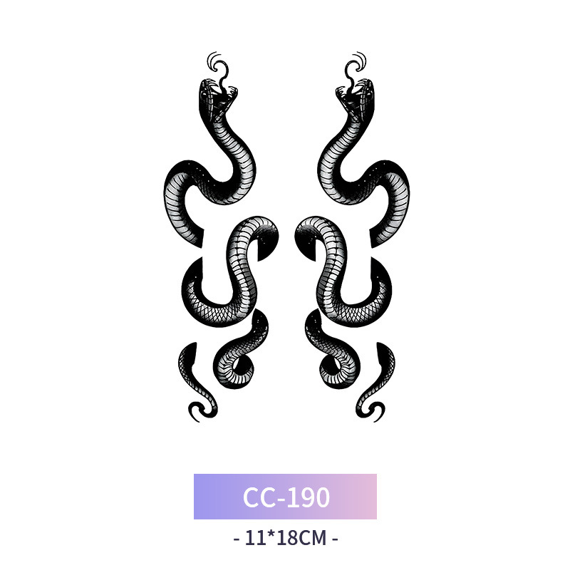 Transfronterizo en stock al por mayor de halloween colorido mariposa tatuaje pegatinas simulación sangrienta cicatriz pegatinas divertidas pegatinas impermeables