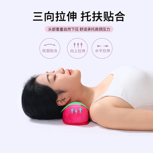 New shoulder and neck massage cervical vertebra pillow multifunctional memory foam pillow waist back cushion indoor yoga stress relief cushion
