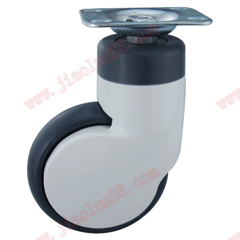 供应铝合金医疗轮子 平板活动 生产厂家 丝杆万向刹车 JALSON