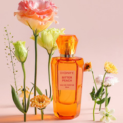 直播網紅同款等黎妃桃色暗號苦桃香水女士持久淡香木質小眾網紅款