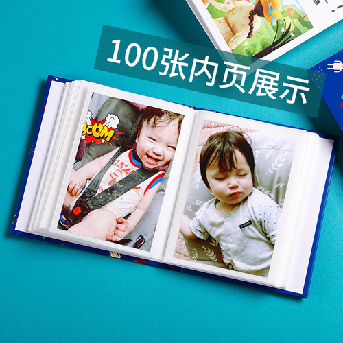 New Product 5-inch 6-inch 7-inch Album Insert Style Family Photo Album High Capacity Studio Baby Photo Storage Album