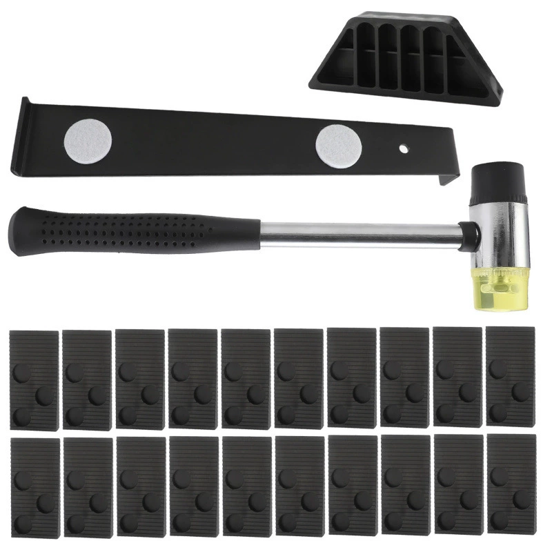 23 комплекта инструментов для установки деревянного пола через границы резиновый молоток