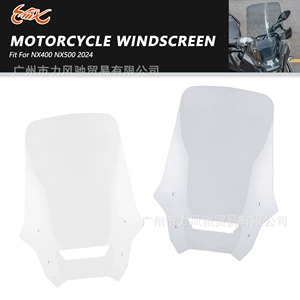 Honda NX400 NX500 2024 motosiklet üçün hündürləşdirilmiş, qalın ön şüşə