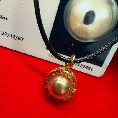 泰国佛系牌古巴习翁吸米星水银食金星鎏金壳  原庙真品泰牌