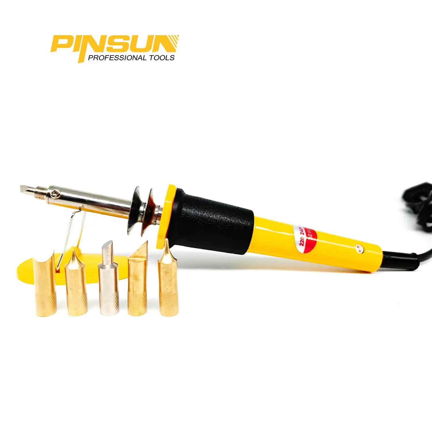 Прямая оптовая продажа с фабрики PINSUN резьбовой электрический утюг из 7 предметов 30 Вт 220 В пирография резной паяльник костюм