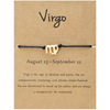 Zodiac signs, bracelet, adjustable cards, Amazon