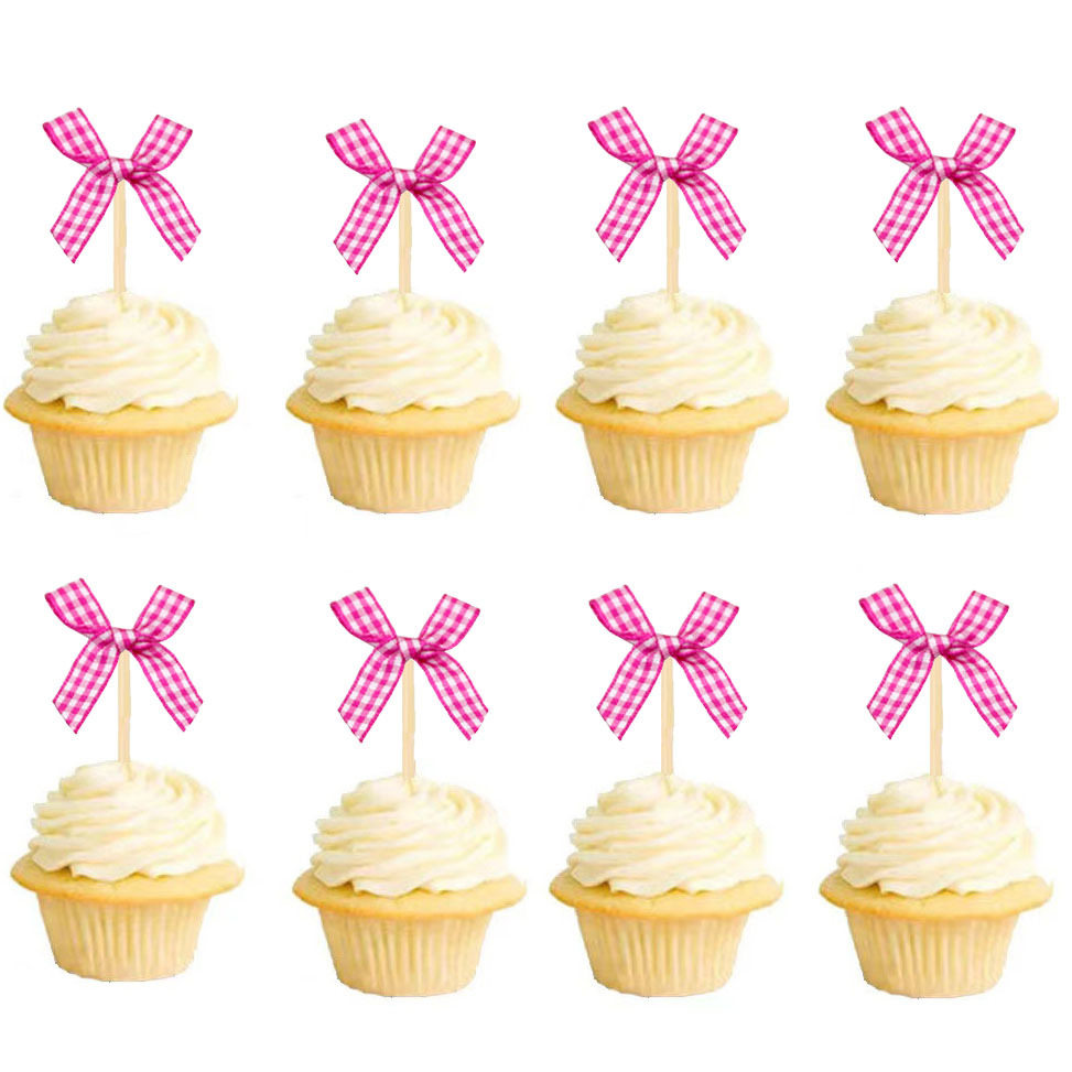 Plaid arco insert pastel insert insert postre horneado etiqueta decorativa tela fiesta postre insert Navidad