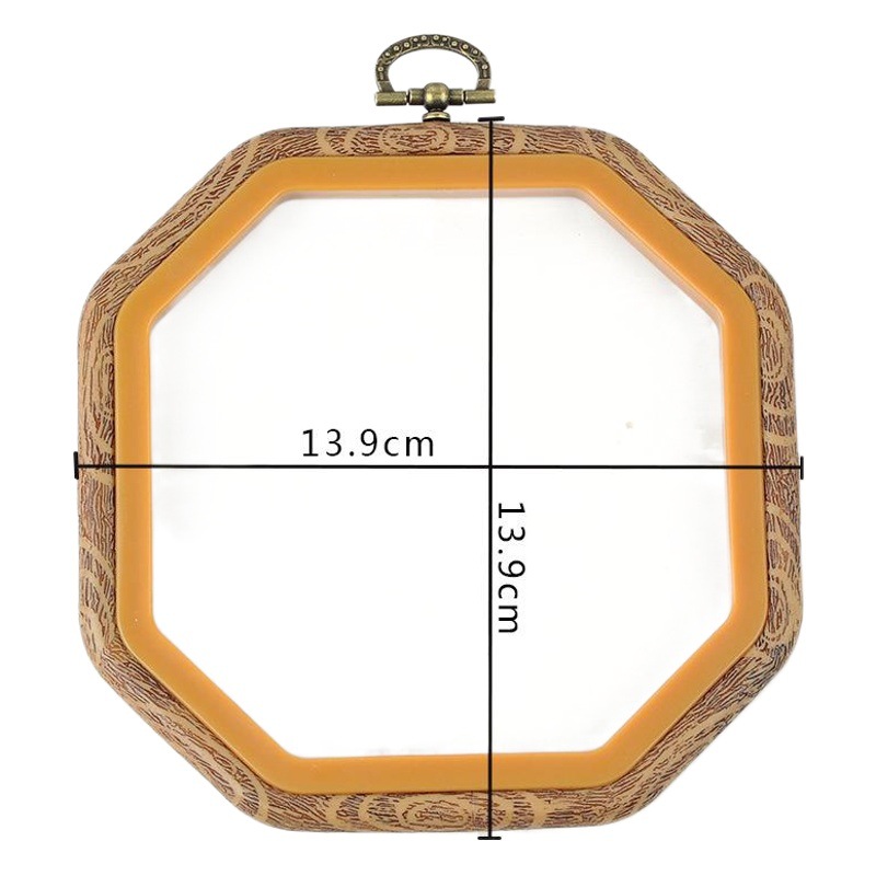 Creative retro multi-specification imitation wood embroidery tension wholesale embroidery handmade cross stitch auxiliary tools manufacturers in stock