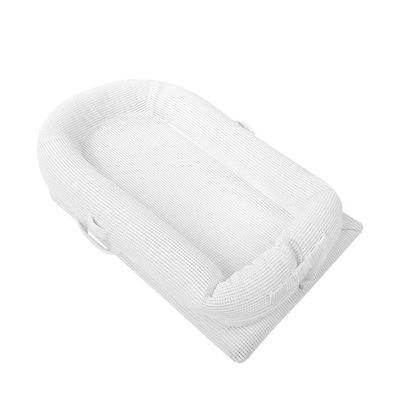 嬰兒床卡通熊床中床防壓便攜式可折疊遊戲床哄睡床仿生搖籃床貼牌