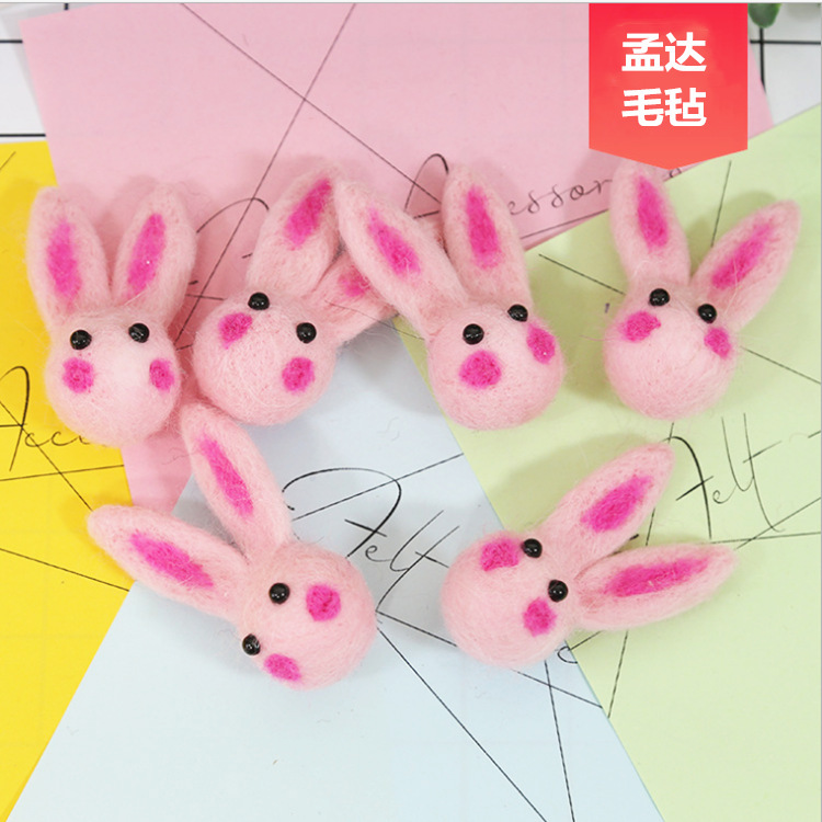 Figuras fieltro animales navidad manualidades