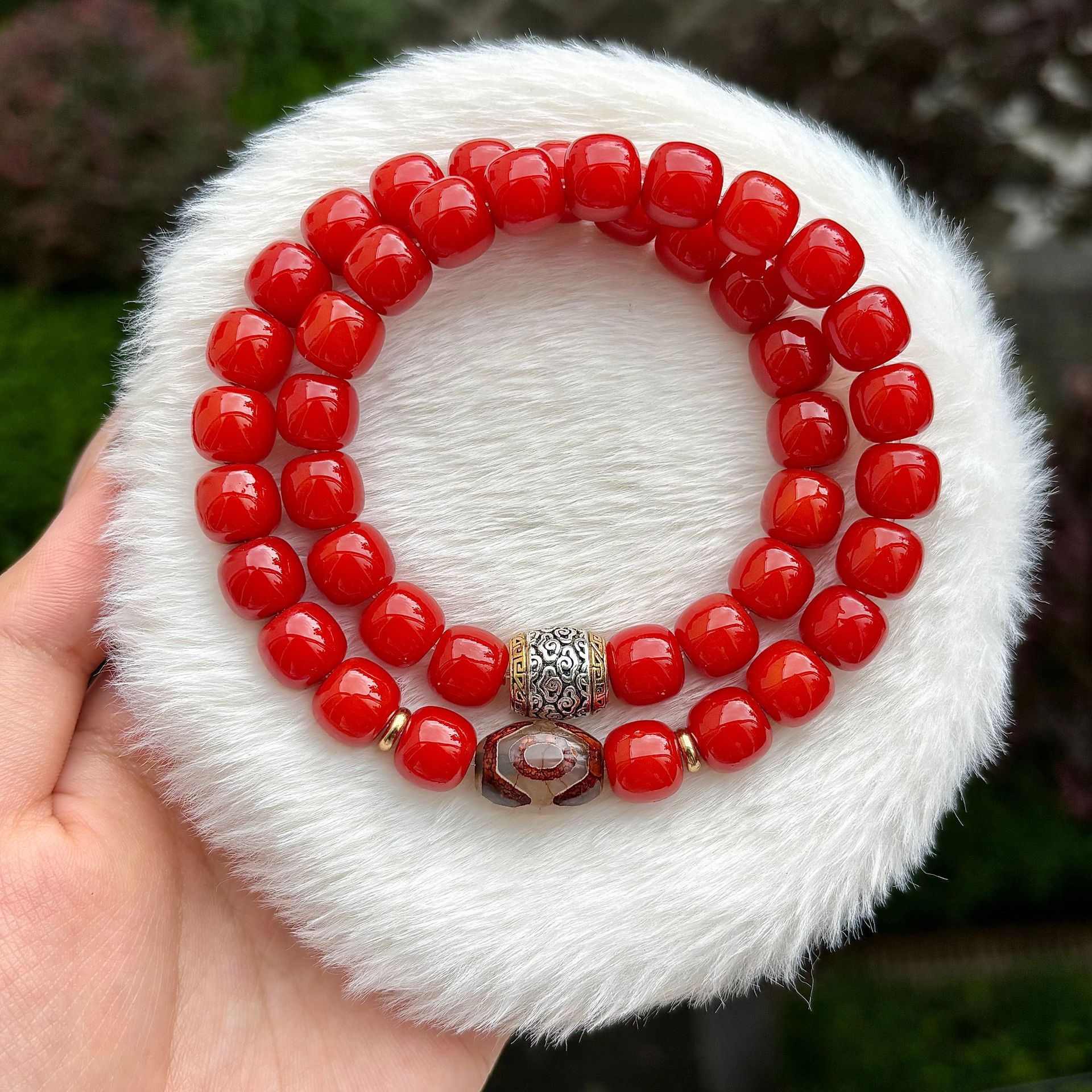 새해 지아핑 [신제품 더블 서클]