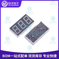 FJ5361AH 3-битная 0.56inch красная цифровая трубка с общим катодом и прямым разъемом Светодиодная цифровая трубка