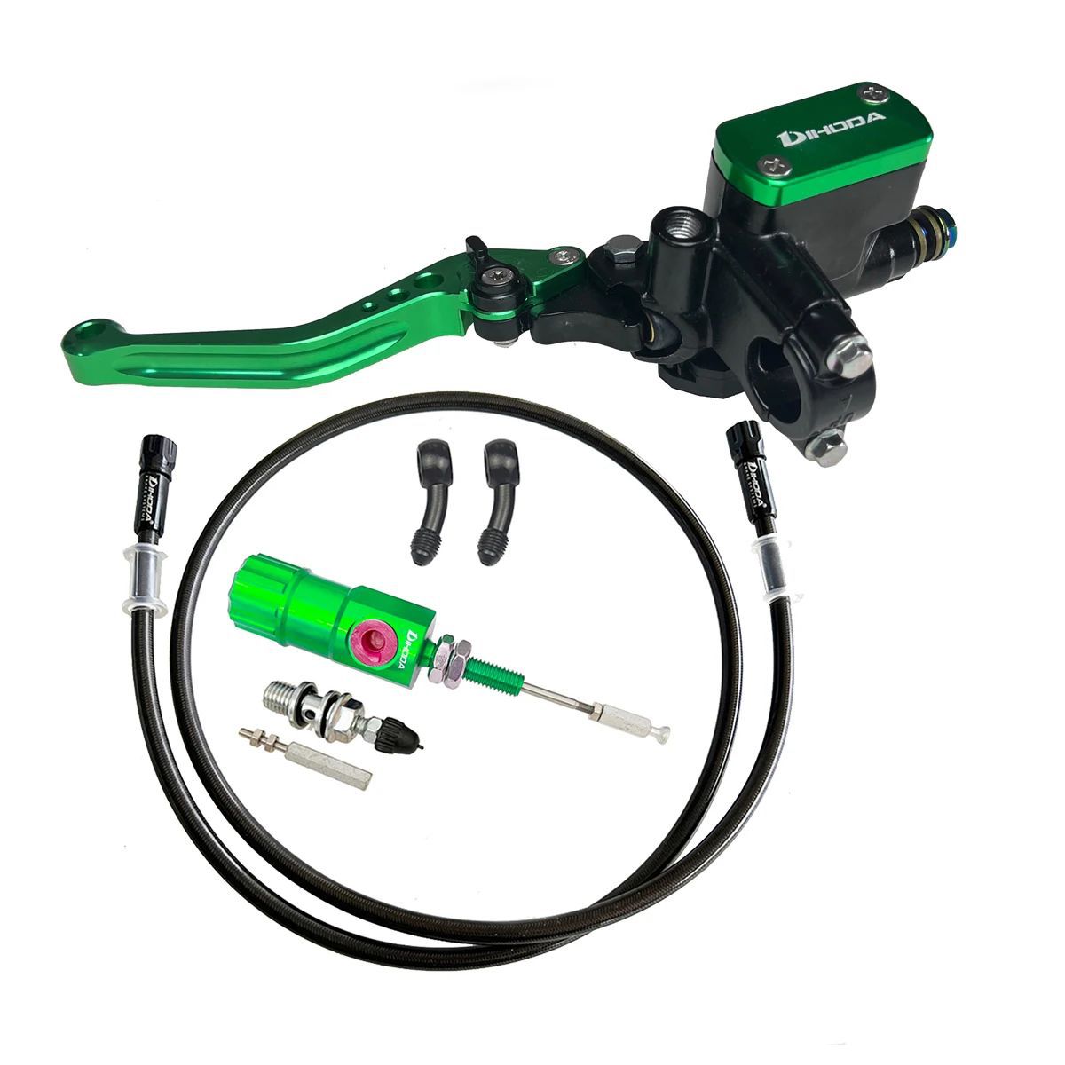 Motorcycle modified square pump clutch kit, cable-operated clutch converted to hydraulic clutch, hydraulic clutch master pump assembly parts