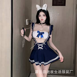 性感情趣内衣可爱校园jk制服小胸诱惑睡衣调情火辣床上挑逗女装