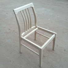 中古风餐椅白胚 家用餐椅白茬 无油漆软包款椅子白胚 白胚家具