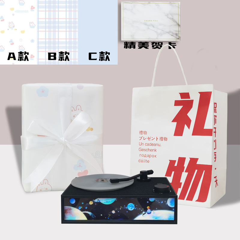 X19アロマブラックゴムbluetoothスピーカー寝室リビング雰囲気高音質レコードオフィスレトロbluetoothオーディオ|undefined