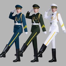国旗班仪仗队服装学生升旗仪式礼服学校管乐队国旗护卫队服饰套装