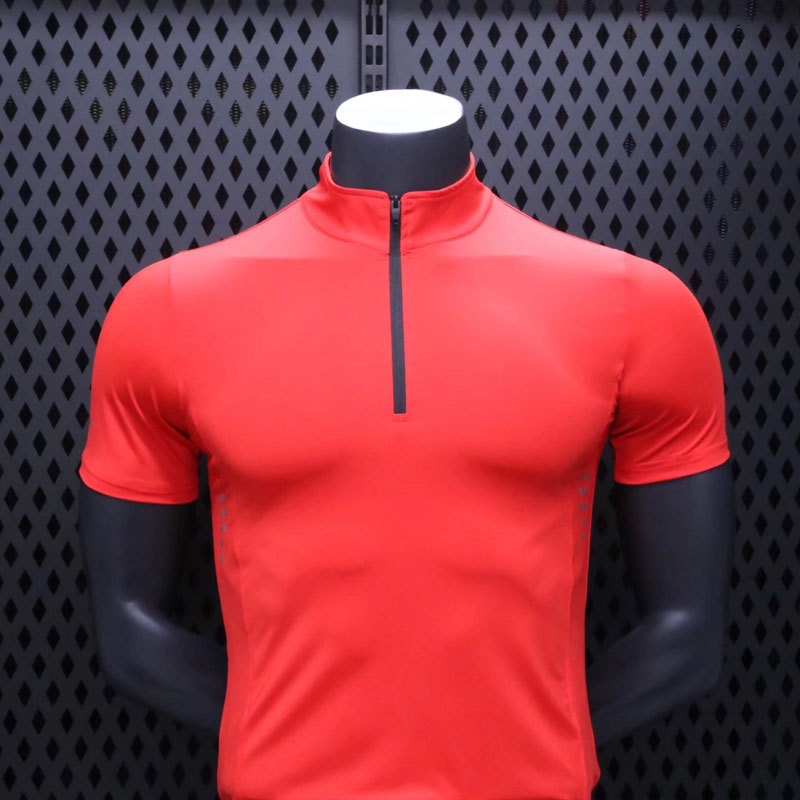 P36-4 빨간 지퍼 T