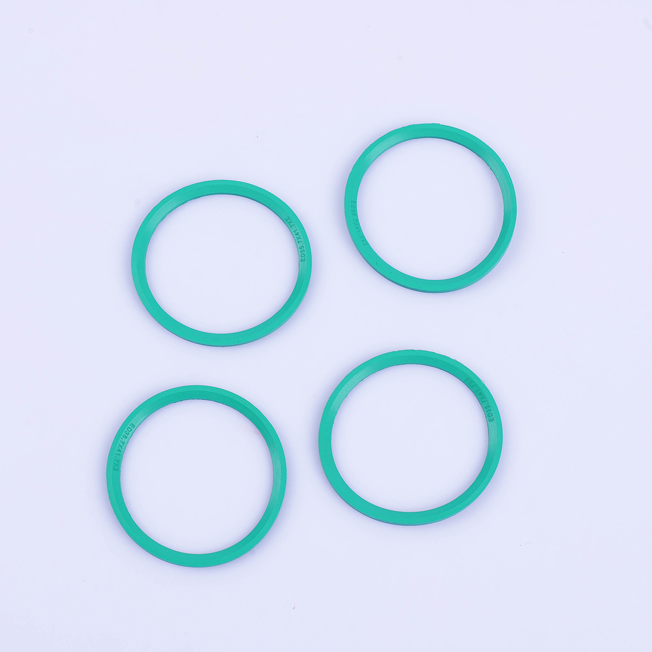 氟胶ED圈丁腈氟胶斜角平垫片密封液压管道接头公制橡胶ed密封圈