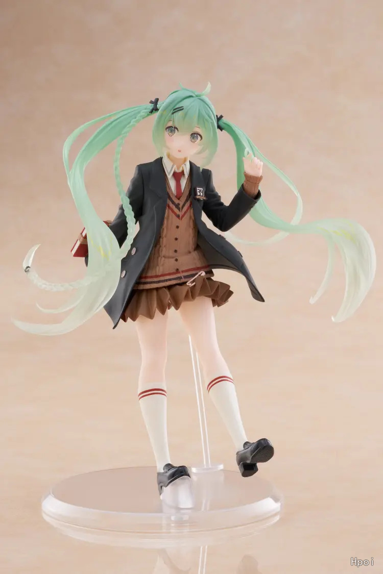 Original japonés original Hatsune Miku MIKU Hatsune Patrol hecho a mano Jingpin caja ciega adornos periféricos de animación