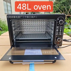 48L大容量25L 15L 12L多功能跨境电烤箱家用大容量可预约定时烘焙