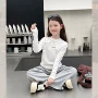 修身儿童大童女童t恤