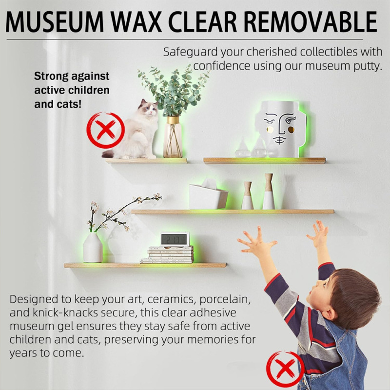 跨境专供Museum Gel展览凝胶可移除透明粘接固定博物馆胶厂家|undefined