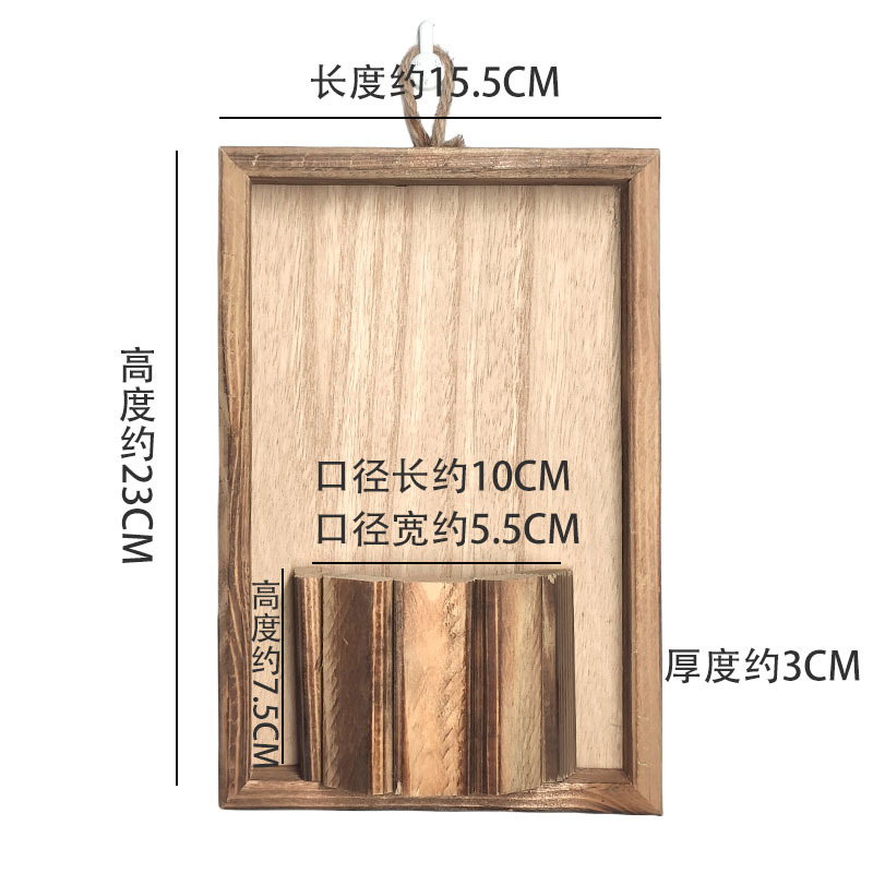 Semicircular pared colgante