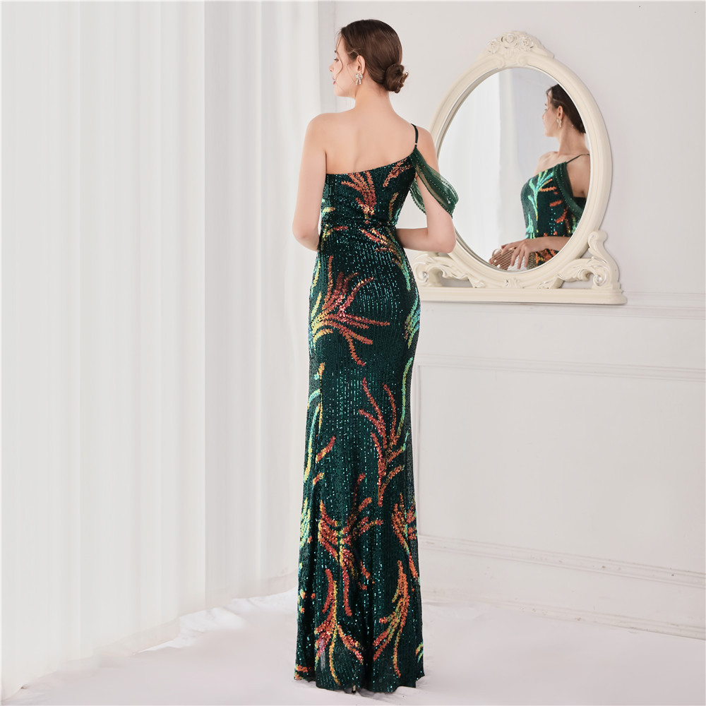 D9413 1580K VÁY ĐẦM LIỀN THÂN DỰ TIỆC NỮ YIEOUBA SEXY GỢI CẢM SEXY THỜI TRANG NỮ G04 SẢN PHẨM MỚI