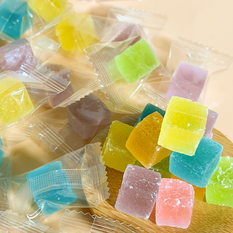 【店铺热销】网红琥珀糖高颜值零食抖音咀嚼声控多种口味独立包装|undefined