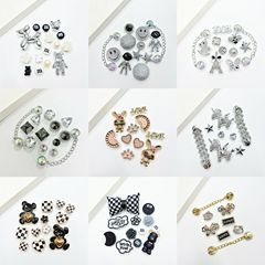 洞靴アクセサリーかわいいアニメdiy靴バックル靴花靴アクセサリー靴バックルアクセサリーアクセサリーPVC靴バックル