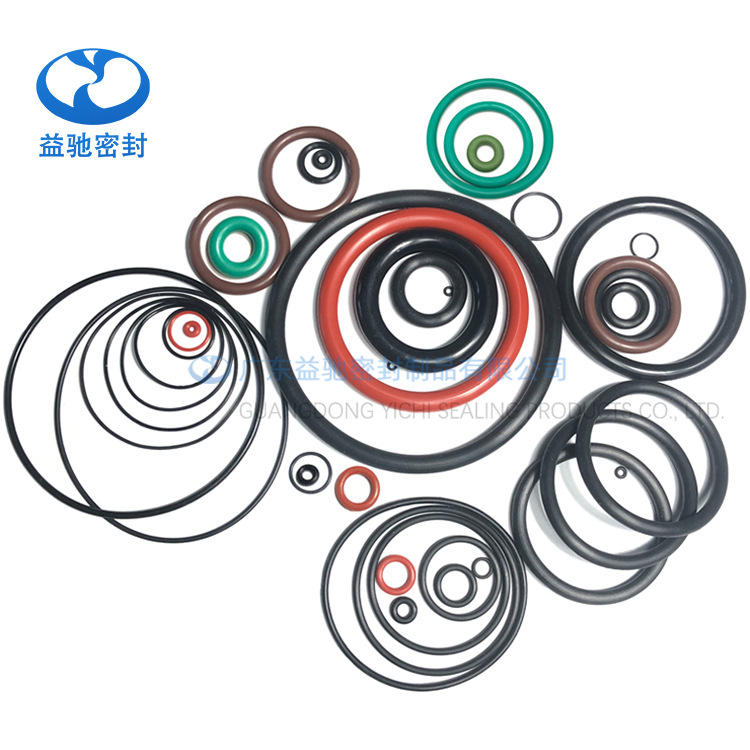 黑色耐油橡胶O型圈 耐高温橡胶密封圈 轴用超耐磨橡胶止水圈