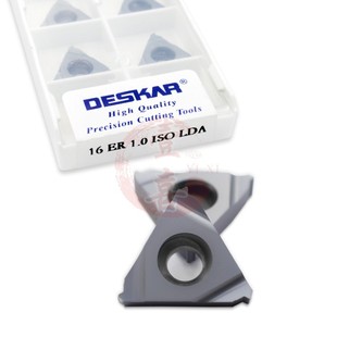 CNC tool thread blade 16ER0.5/0.75/1.0/1.25/1.5/1.75ISO LDA