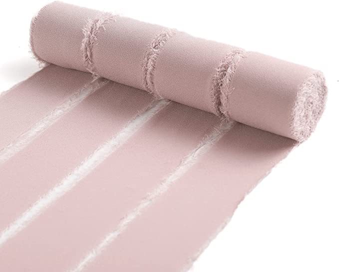 En stock venta al por mayor de gasa deshilachado cinta deshilachada boda tarjeta de felicitación arco decoración ramo de encaje de tela tira