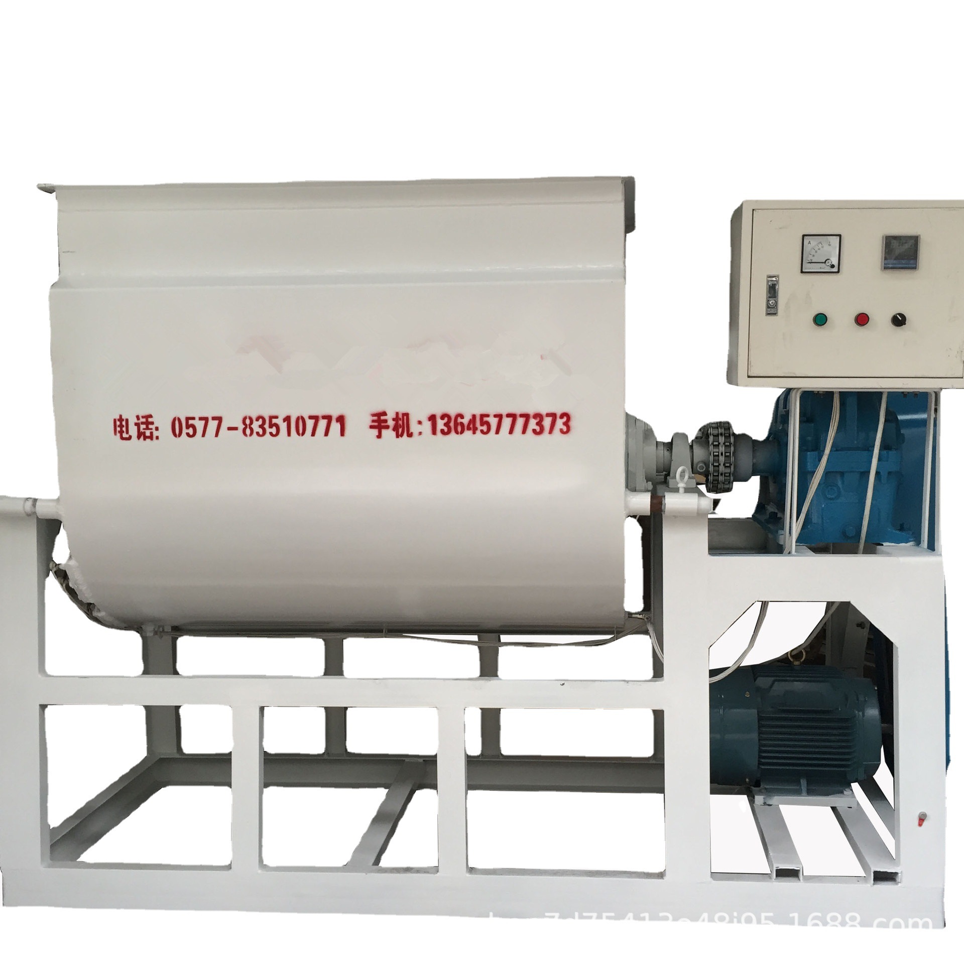 供应 塑料不锈钢卧式拌料机油加热塑料颗粒干粉混料机混色搅拌机