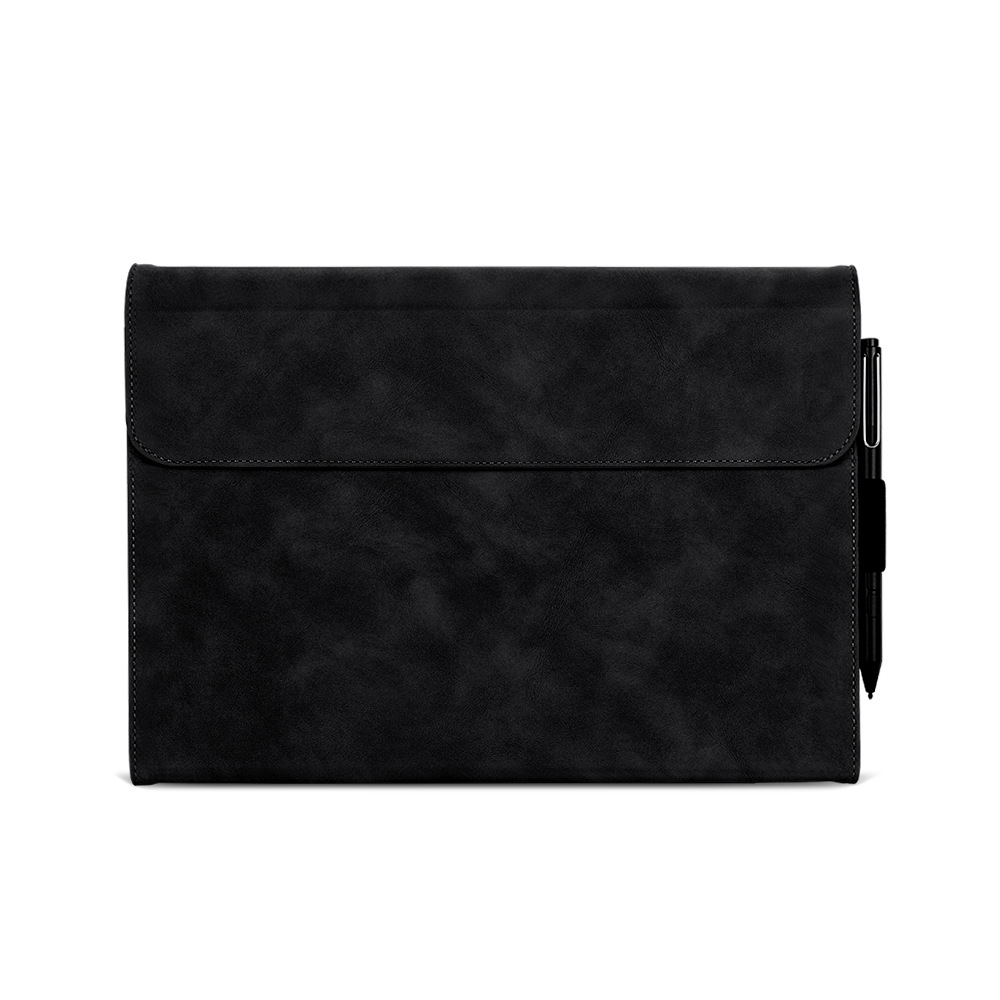 Aplicable Microsoft surface Pro11 10 9 Funda protectora Pro6/7 Todo incluido Go Funda de cuero plana para teclado