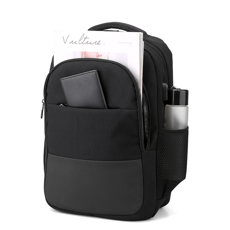 Large Capacity Men's Computer Business Travel Backpack Waterproof_voghion.com