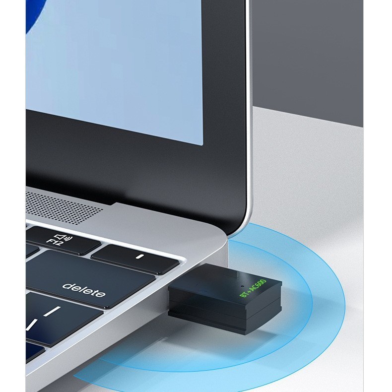 600 メートルデュアルバンド Bluetooth ワイヤレスネットワークカード 2.4gWiF コンピュータワイヤレス USB Bluetooth wifi ツーインワンドライブフリーネットワークカード|undefined