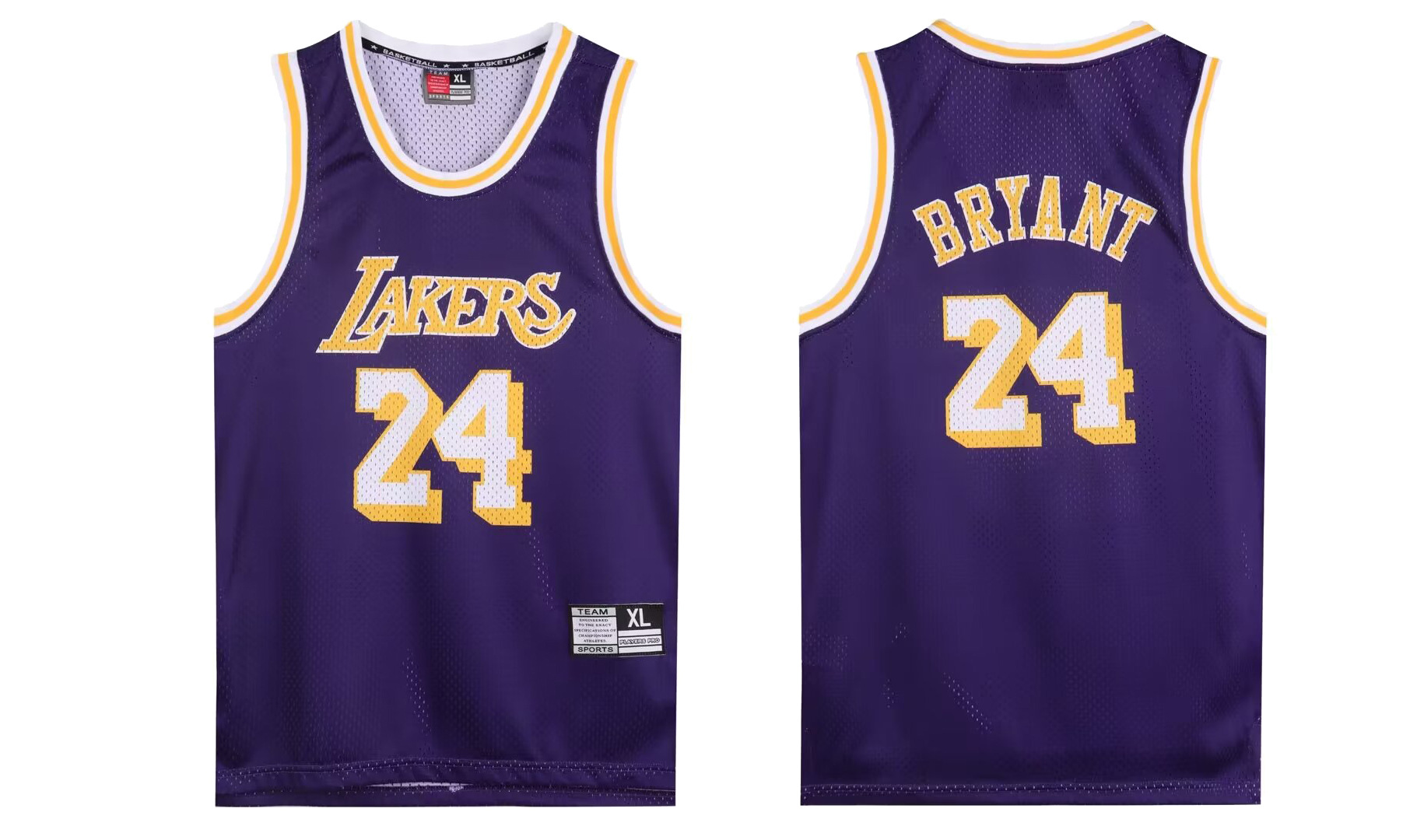 Wholesale vintage American Jersey Iverson McGrady Kobe Rodman James basketball uniform breathable big mesh