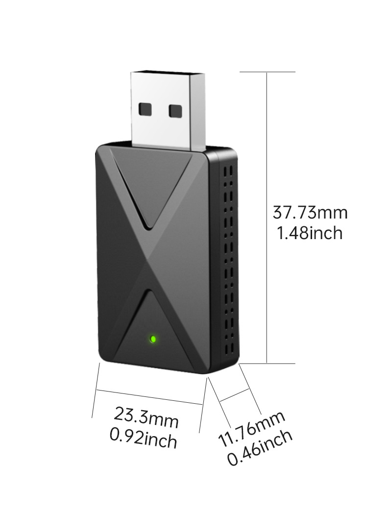 U disk carplay box wired to wireless carplay two-in-one Android mirror car machine interconnection smart box