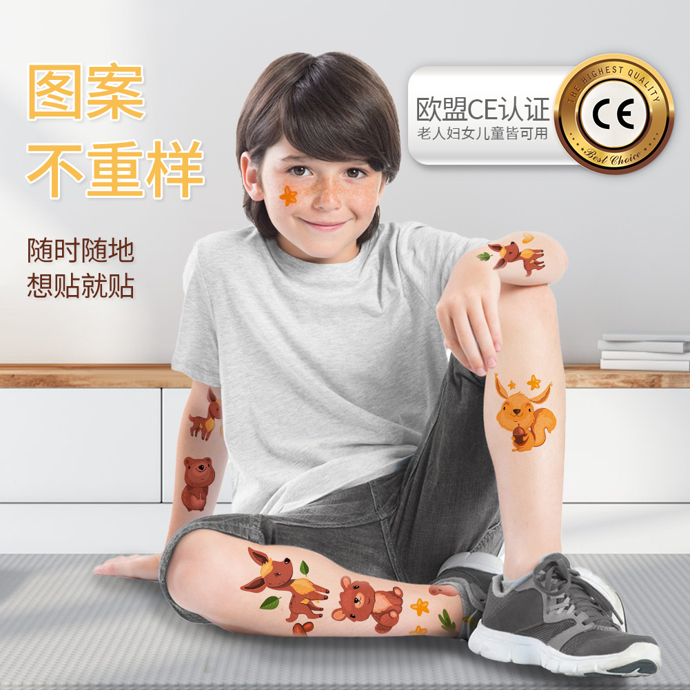 WT ganador Transferencia de fábrica de impresión al por mayor color de inyección de tinta láser de transferencia de agua tatuaje de papel transparente desechable etiqueta engomada del tatuaje