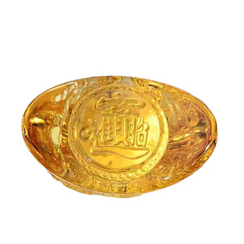 New ingot ornaments gold ingot home decoration living room decorations complete specifications dragon pattern citrine