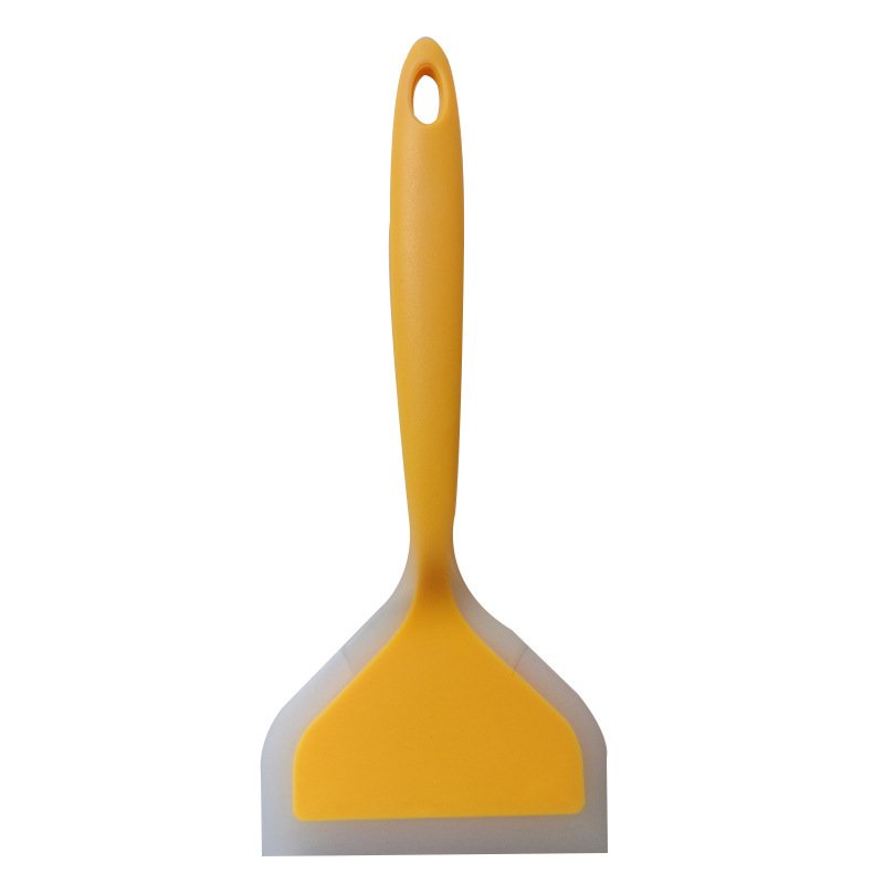半透明玉子焼鍋シャベル家庭用台所用品2色の広い口は鍋のシリコンシャベルにくっつかない