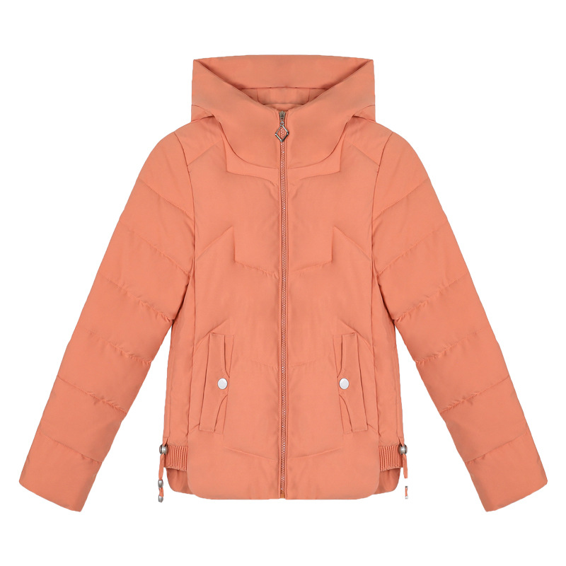 Chaqueta acolchada de algodón para mujer invierno estilo coreano ajustado