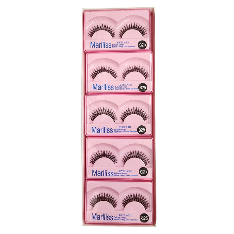 Nude soft comfortable false eyelashes, (Physicals)