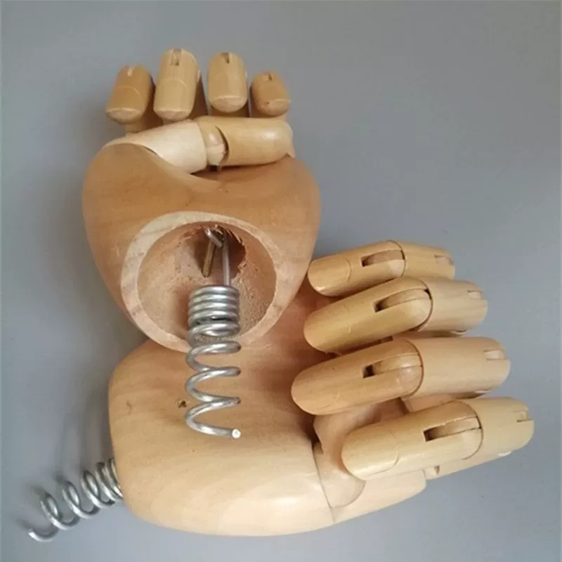 Аксессуары для модельных реквизитов из массива дерева подвижные суставы женщины модели головы крышки мужчины, женщины, дети ладони