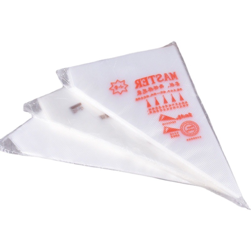 Bolsa de pastelería PE engrosada desechable crema Pastel de galletas pastelería bolsa de boquilla herramientas para hornear tamaño grande y mediano tamaño pequeño bolsa de pastelería