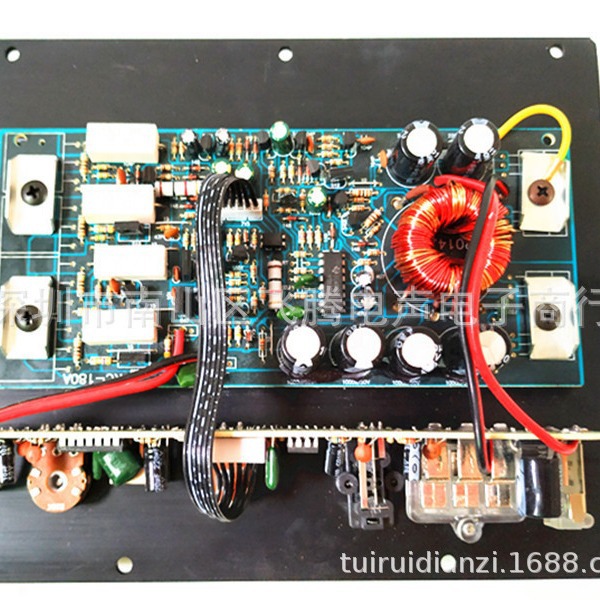 Amplificador de coche subwoofer amplificador placa base 12V de alta potencia al aire libre coche audio Monitor núcleo amplificador placa