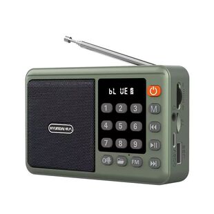 Wholesale from Source Factory: Portable Outdoor Card-Insert Radio for the Elderly, Multifunctional Mp3 Bluetooth USB Mini Audio Player