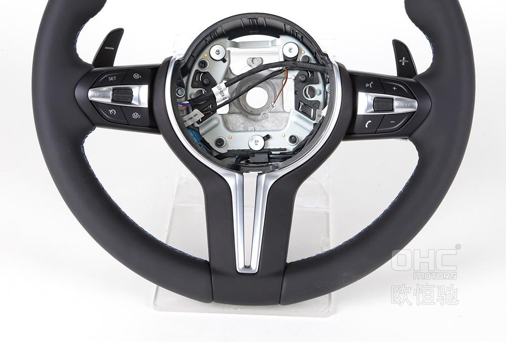 Suitable for 05-10 Bmw E60 Steering Wheel Modification and Upgrade with Buttons to Customize the Full Leather Car Steering Wheel